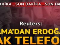 OBAMA DAN ERDOĞAN A TELEFON