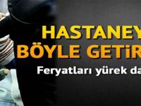 Elini kaptırdığı hamur makinesiyle hastaneye getirildi