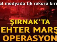 Güvenlik güçlerinden mehter marşlı operasyon