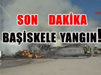 BAŞİSKELE'DE YANGIN