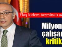 Kıdem tazminatı için kritik tarih