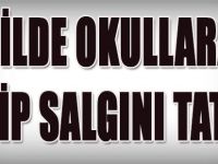 O ilde Okullara Grip Salgını Tatili