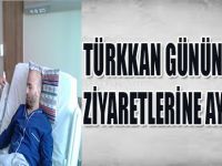 LÜTFÜ TÜRKKAN GÜNÜNÜ HASTANE ZİYERETLERİNE AYIRDI