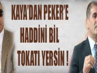 KAYA'DAN PEKERE HADDİNİ BİL TOKATI YERSİN !