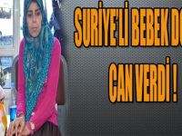 SURİYE'Lİ BEBEK DONARAK CAN VERDİ !