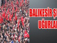 BALIKESİR ŞEHİDİNİ UĞURLADI