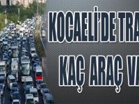 KOCAELİ'DE TRAFİKTE KAÇ ARAÇ VAR ?