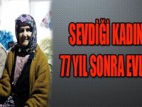 SEVDİĞİ KDINLA 77 YIL SONRA EVLENDİ !