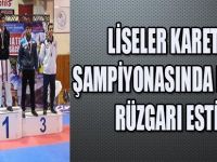 LİSELER KARATE ŞAMPİYONASINDA DARICA RÜZGARI ESTİ !