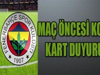 Fenerbahçe'den Beşiktaş Maçı Öncesi Kombine Kart Duyurusu