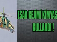 ESAD REJİMİ KİMYASAL SİLAH KULLANDI !