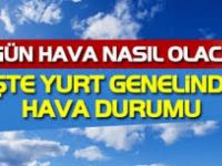 Bugün Hava Nasıl Olacak?