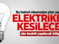 Dikkat! Elektrik Kesintisi Var!