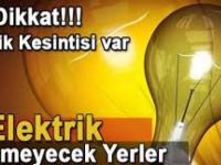 Dikkat! Elektrik Kesintisi Var!