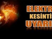Dikkat! Elektrik Kesintisi Var!
