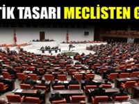 Kritik tasarı meclisten geçti