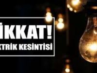 Dikkat! Elektrik Kesintisi Var!