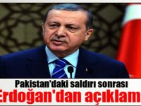 Pakistan'daki saldırı sonrası Erdoğan'dan açıklama