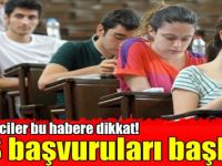 Dikkat! LYS başvuruları başladı