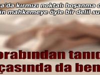 'Kırmızı noktalı' boşanma davası