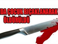 6 Yaşındaki Çocuk Bıçaklanarak Öldürüldü