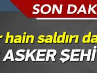 Acı Haber 2 Asker Şehit