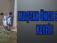 MAÇTAN ÖNCE SİGARA KEYFİ