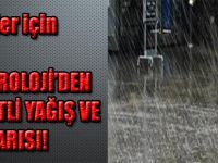 Meteoroloji'den Marmara İçin Kuvvetli Yağış Uyarısı