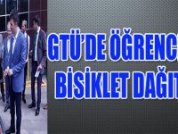 GTÜ'de Öğrencilere Bisiklet Dağıtıldı