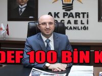 HEDEF 100 BİN KİŞİ