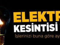 Dikkat! Elektrik Kesintisi Var!