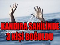 Kandıra Sahilinde 3 Kişi Boğuldu