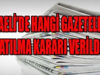 KOCAELİ'DE HANGİ GAZETELERE KAPATILMA KARARI VERİLDİ ?