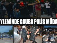 SOMA EYLEMİNDE GRUBA POLİS MÜDAHALESİ