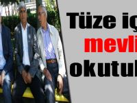 Tüze için mevlid okutuldu