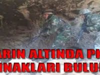 KARIN ALTINDA PKK SIĞINAKLARI BULUNDU