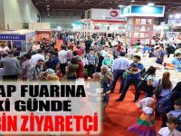 KİTAP FUARINA İKİ GÜNDE 100 BİN ZİYARETÇİ