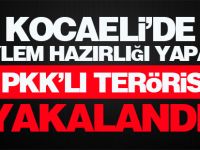 Kocaeli'de eylem hazırlığı yapan 4 PKK'lı terörist yakalandı