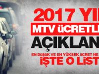 2017 yılı MTV ücretleri açıklandı!