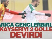 Darıca Gençlerbirliği Kayserispor'u 2 golle devirdi