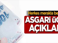 Asgari ücret açıklandı!