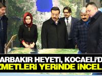 Diyarbakır heyeti, Kocaeli’deki hizmetleri yerinde inceledi