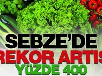 Sebzede rekor artış: Yüzde 400