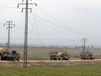 Türk askeri konvoyu Suriye'de