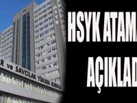 HSYK Atamaları Açıkladı