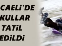 Kocaeli'de okullar tatil edildi