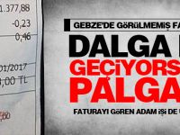 Gebze'de bir eve gelen doğalgaz faturası şok etti!