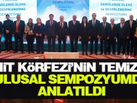 İzmit Körfezi’nin temizliği ulusal sempozyumda anlatıldı