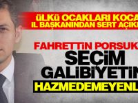 Taşkın: Fahrettin Porsuk'un seçim galibiyetini hazmedemeyenler...