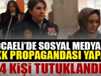 Sosyal medya üzerinde PKK propagandası yapan 4 kişi tutuklandı